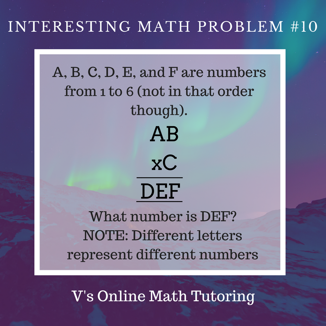 Math Problem for grades 4-6