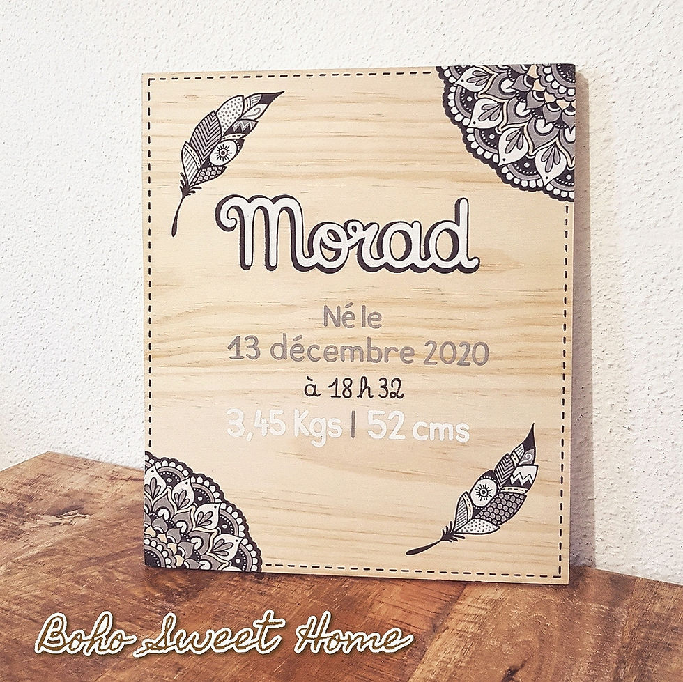 Miniature : Tableau personnalisé 𝐍𝐀𝐈𝐒𝐒𝐀𝐍𝐂𝐄 