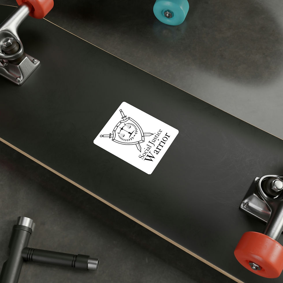 Thumbnail: Social Justice Warrior Vinyl Decal