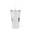 Thumbnail: Delta Dems Plastic Tumbler with Straw