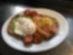 Poached Eggs with Salmon or Bacon and Avocado