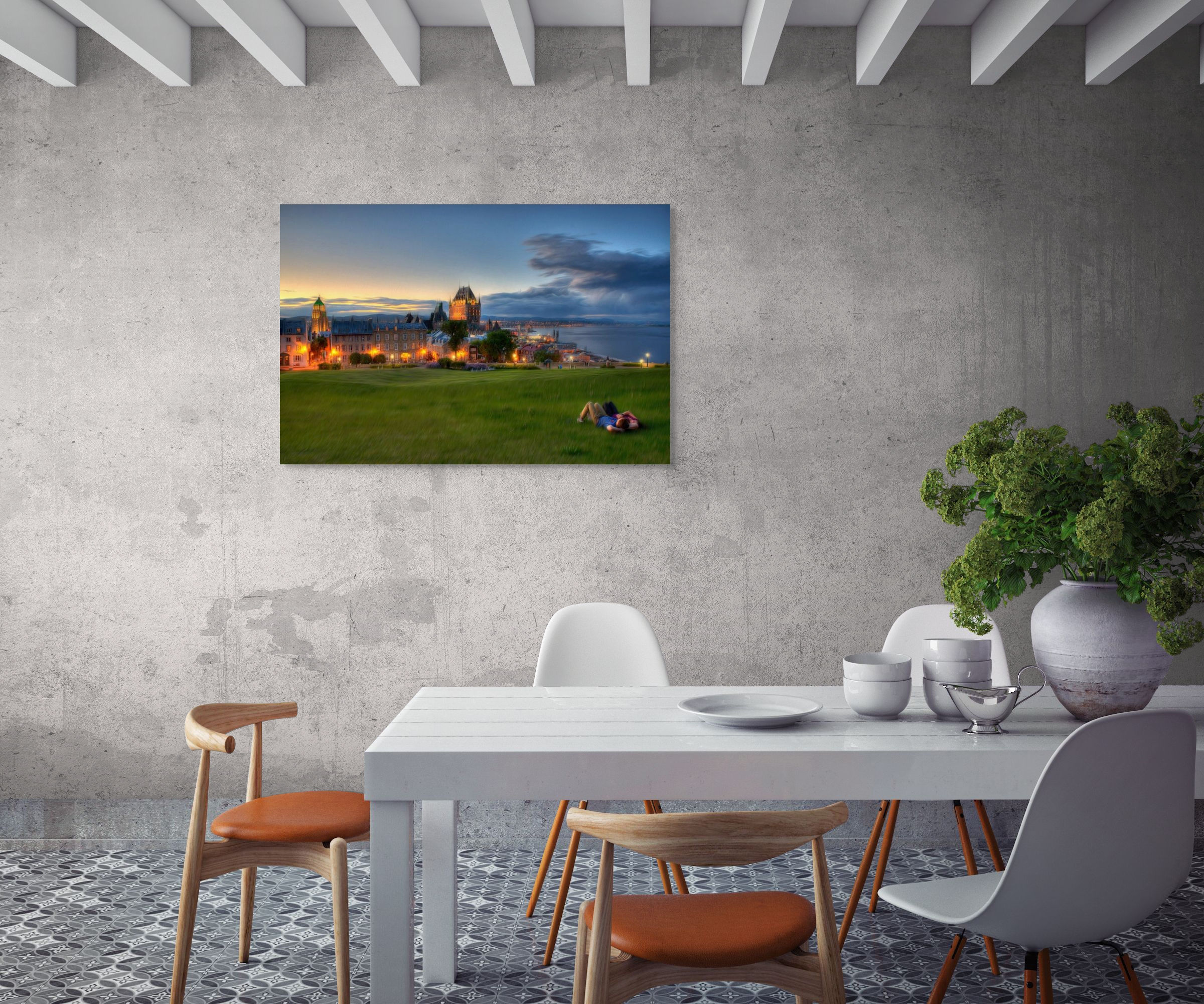 Détente au couchant