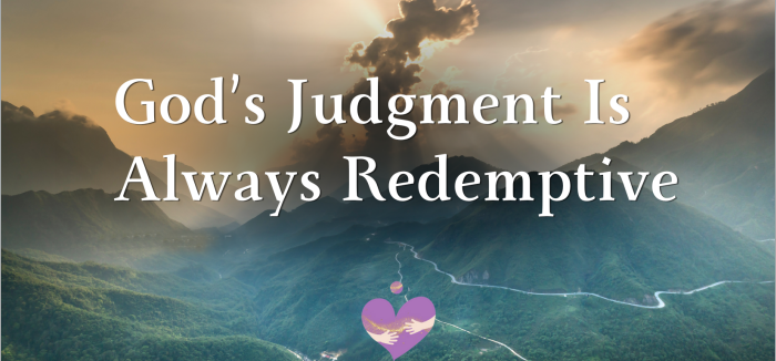 Do Not Resist God When It's Judgment