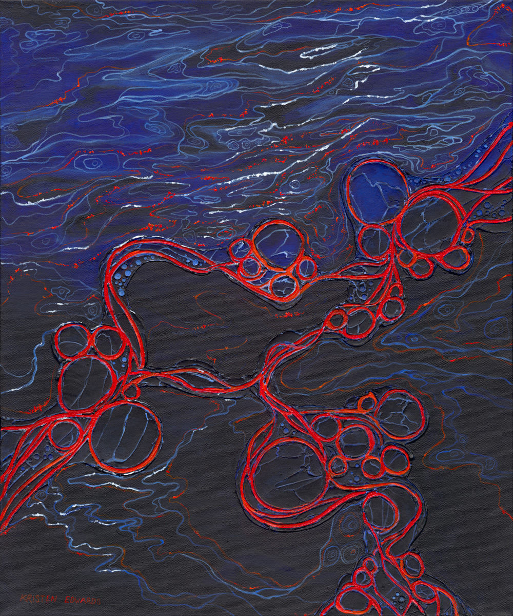 Midnight Tide 20" x 24"