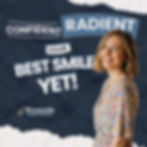 Confident, Radiant, Your Best Smile Yet! Smiling woman, Westside Family Dentistry.