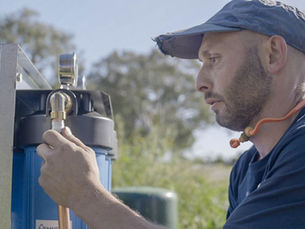 A whole-house water filtration system installed by Willows Plumbing & Gas, delivering clean, safe water to every tap in your Baldivis or Rockingham home.