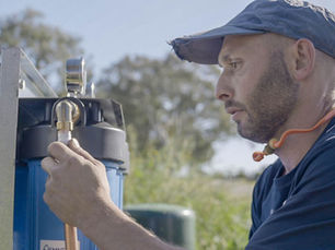 A whole-house water filtration system installed by Willows Plumbing & Gas, delivering clean, safe water to every tap in your Baldivis or Rockingham home.