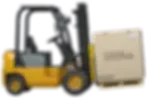 pallet packed for collection