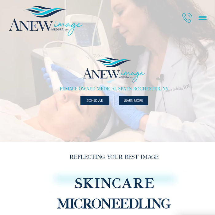 A New Image skincare services include microneedling and other beauty treatments for you
