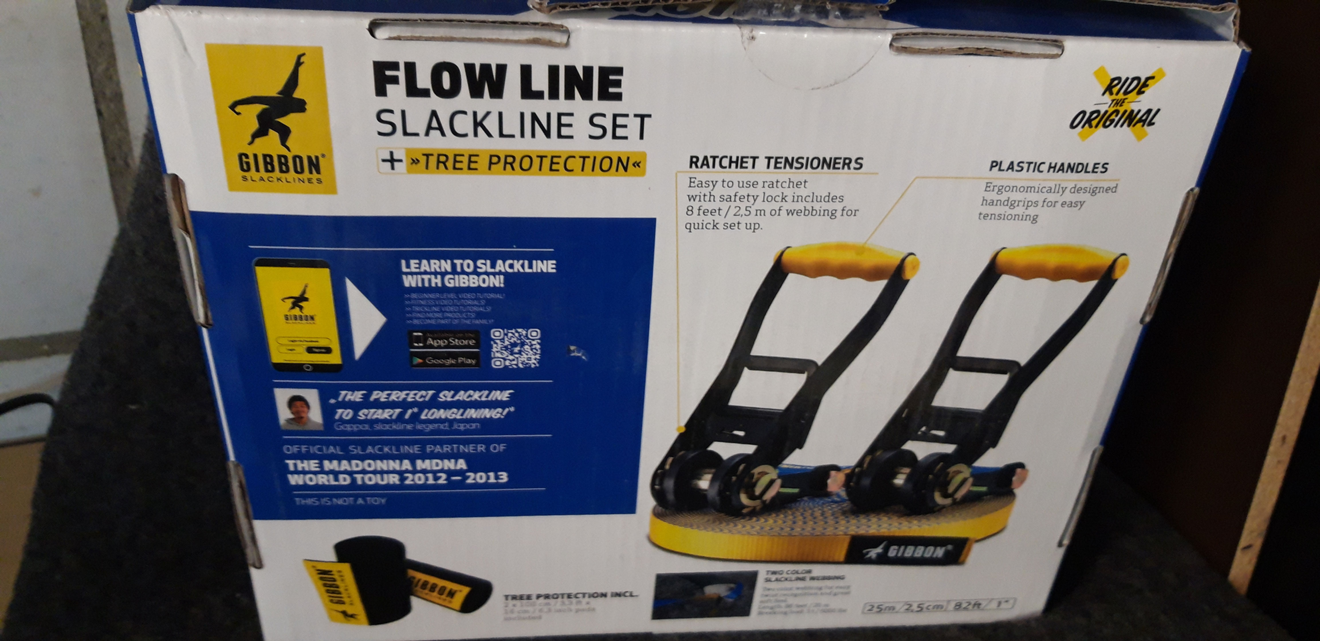 Slackline set