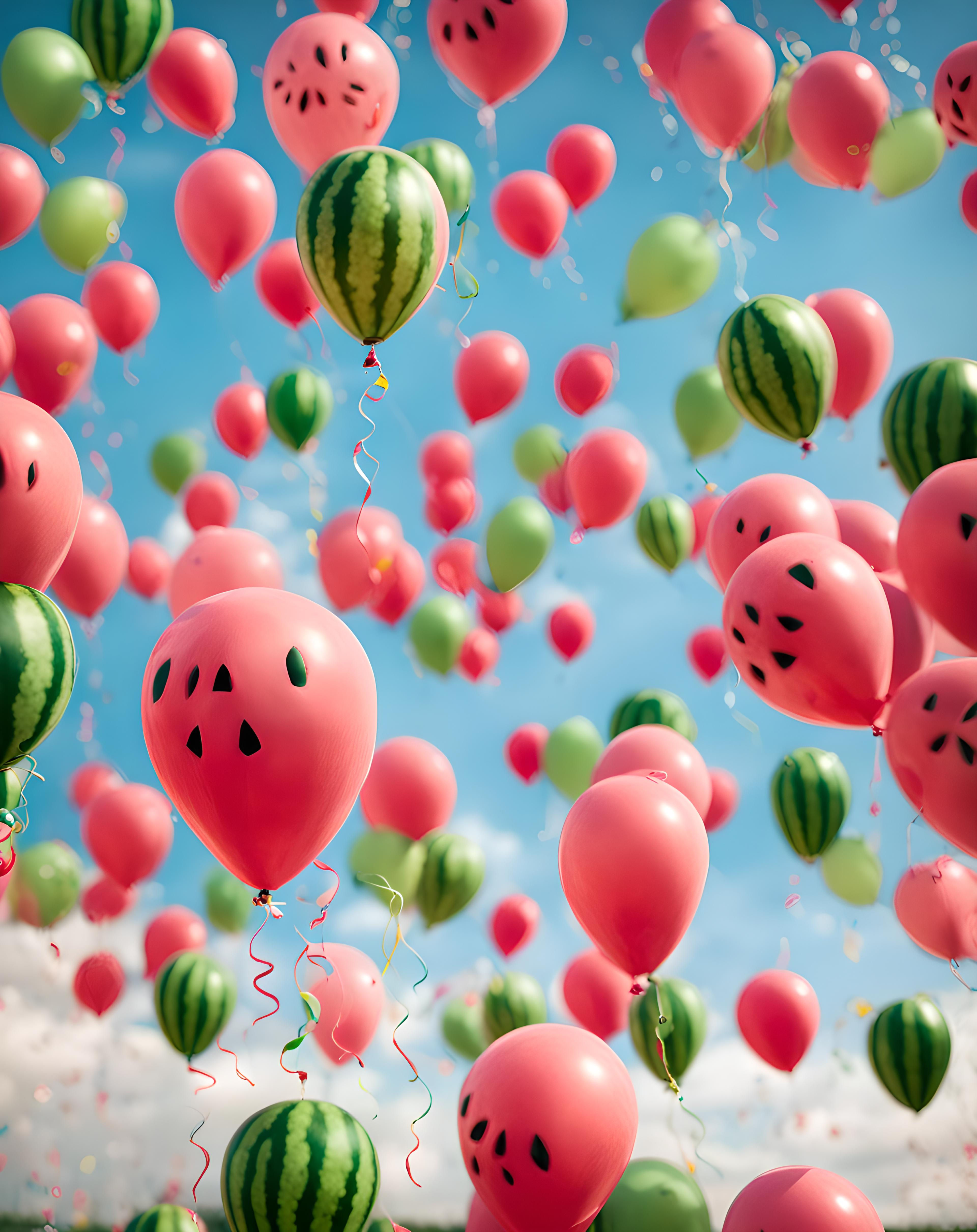 Watermelon Balloon Escape