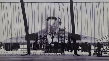 Jean Dieuzaide - Concorde, Essais de freinage, 1968 Edition limitée , numérotée YellowKorner / Numbered and limited édition Yellow Korner