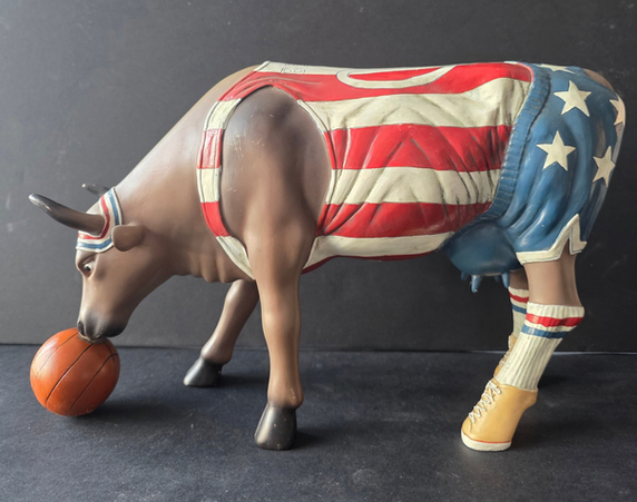 Figurine produit - résine - sculpture originale de Cow Parade - 2002 - 2000-2010