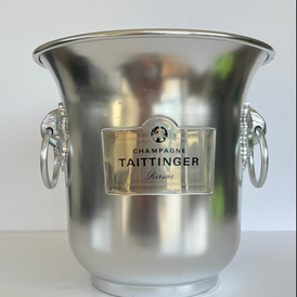 Taittinger - Rafraîchisseur à champagne - Modèle de la collection "N" Estampillé « MOD Meaux Argit » - Aluminium