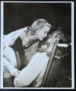 Corbis collection - Grace Kelly et James Stewart dans le film "Fenêtre sur cour" Alfred Hitchcock, 1954