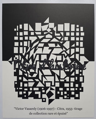 Victor Vasarely (1906-1997) - Citra, 1955- tirage de collection rare et épuisé