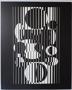 Victor Vasarely (1906-1997) - IACA, 1955-57. Tirage rare