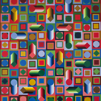 Victor Vasarely (1906-1997) - Hyram Prism