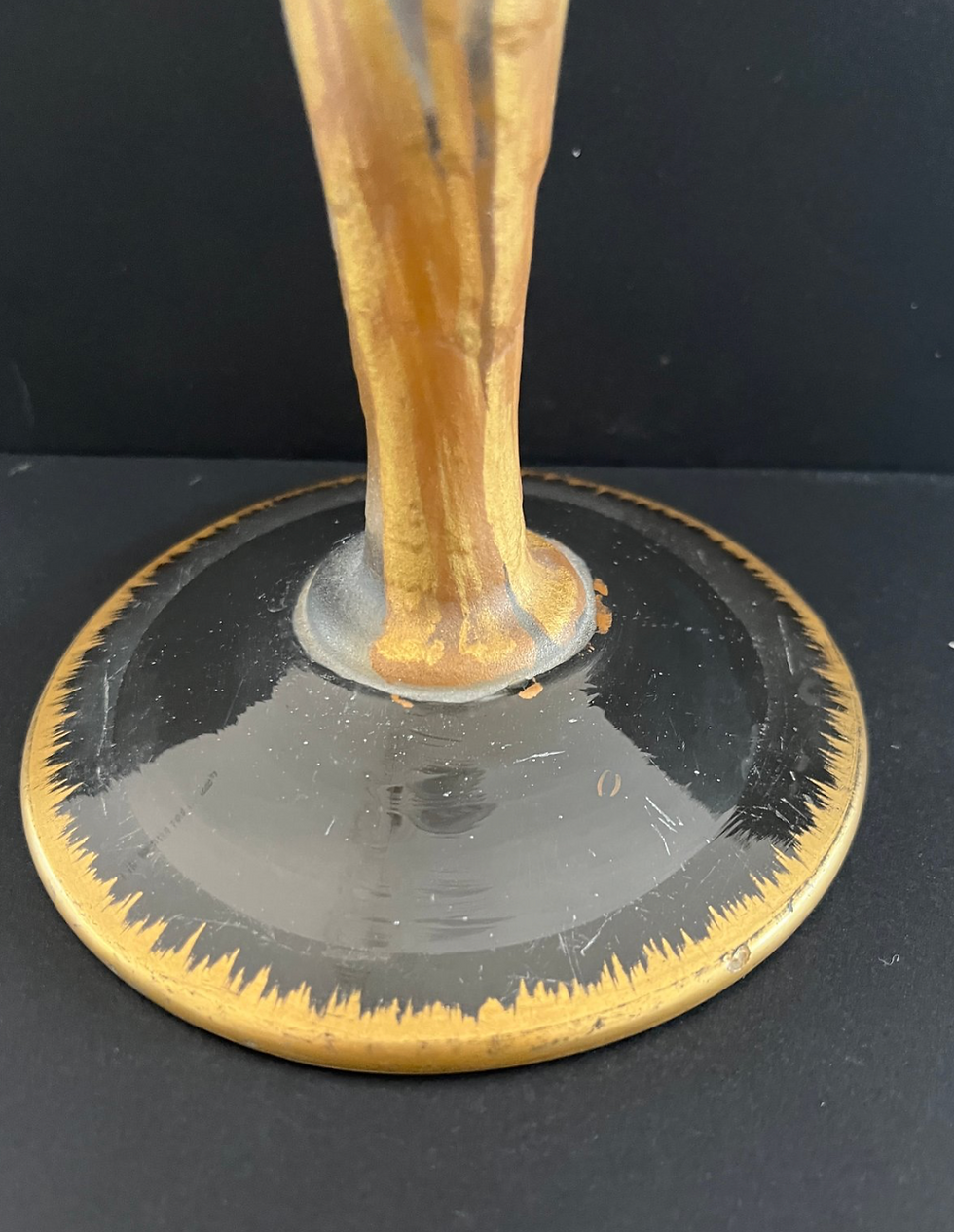 Thumbnail: Grans vase Montjoye-Legras modèle  " Cornet Hollandais"