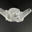 Miniature : Vase / Pique-Fleurs Lalique modèle " Sylvie"