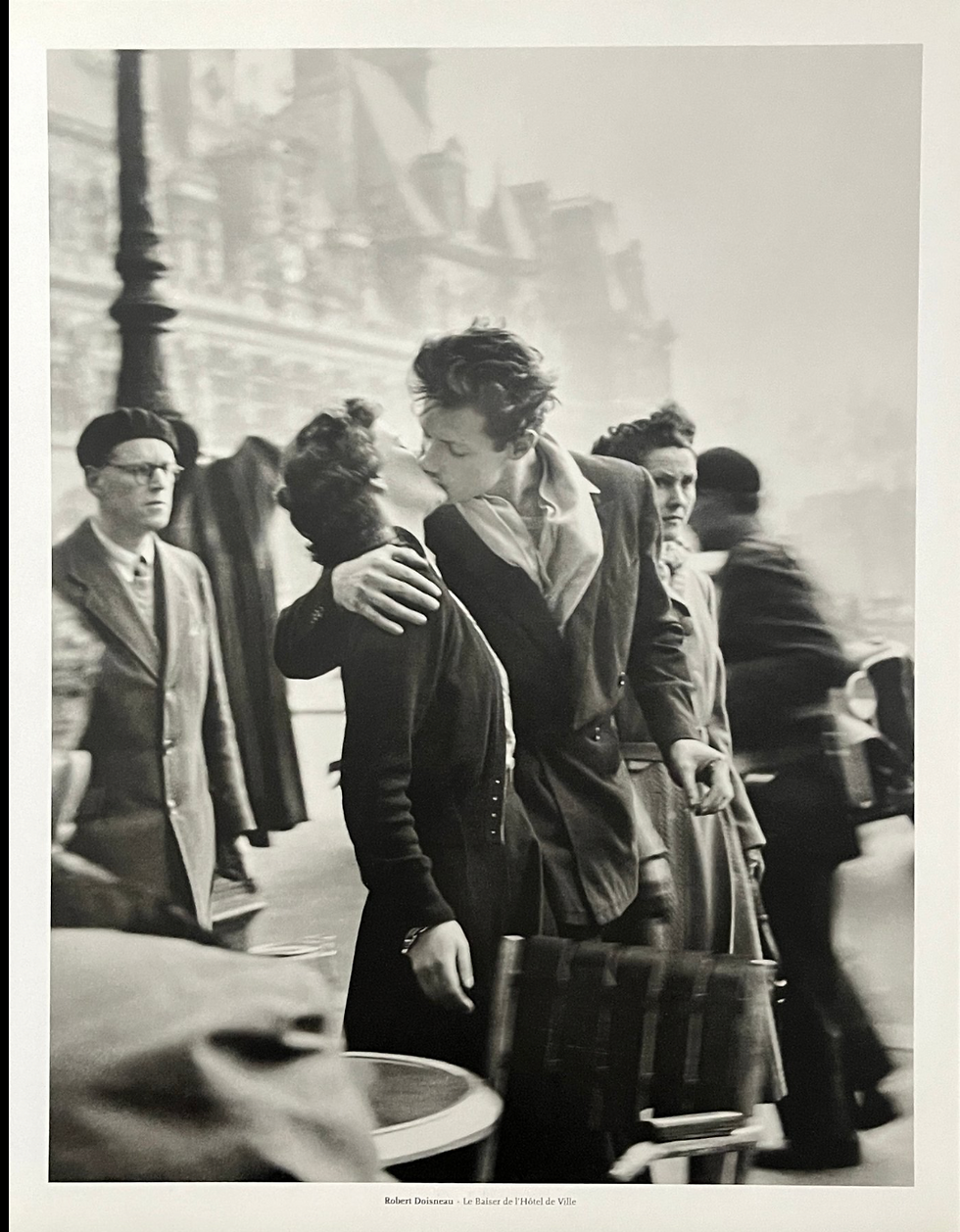 Miniature : Robert Doisneau - Le Baiser- Photolithographie