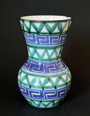 Robert Picault (1919-2000) - Robert Picault (1919-2000) - Vase - Forme balustre à col évasé-Modèle rare- Robert Picault- H. 16 cm - France , Vallauris , vers 1950 - Céramique