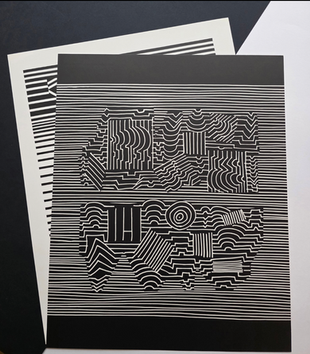 Victor Vasarely (1906-1997) - 2 oeuvres : Naissances - II et Markab - tirages rares et épuisés