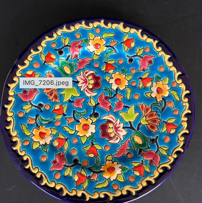 Miniature : Longwy LONGWY - Assiette (1) - Assiette - Émail, Faïence