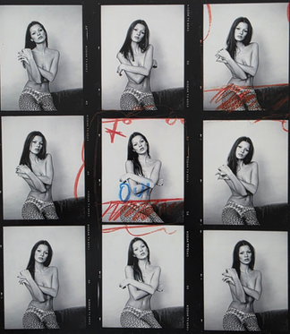 Kate Moss By Michel Haddi - Intermezzo - Tirage extrêmement rare de Kate Moss