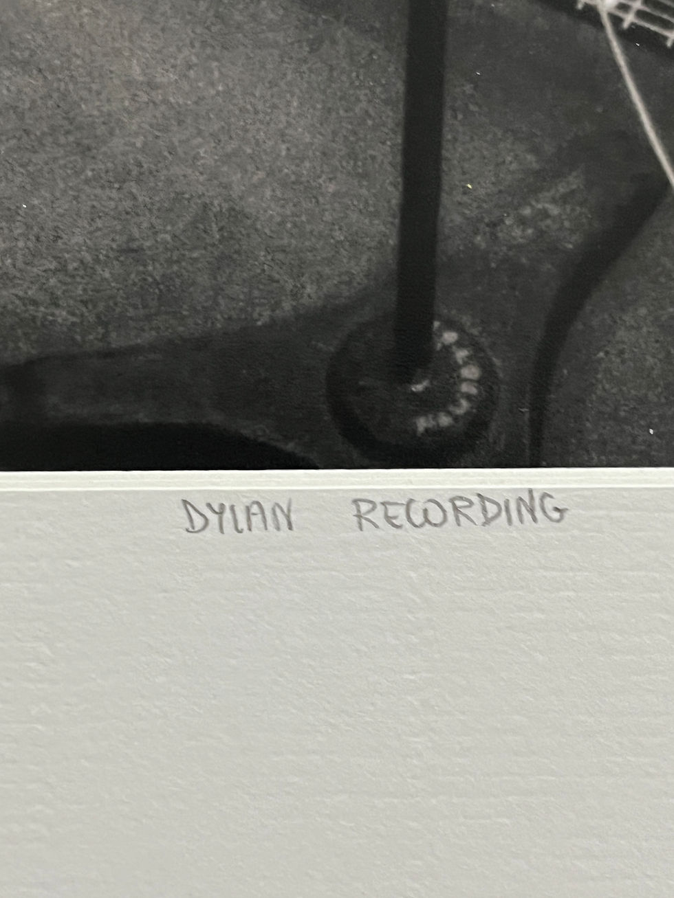 Miniature : "Dylan Recording" Don Hunstein (1965)