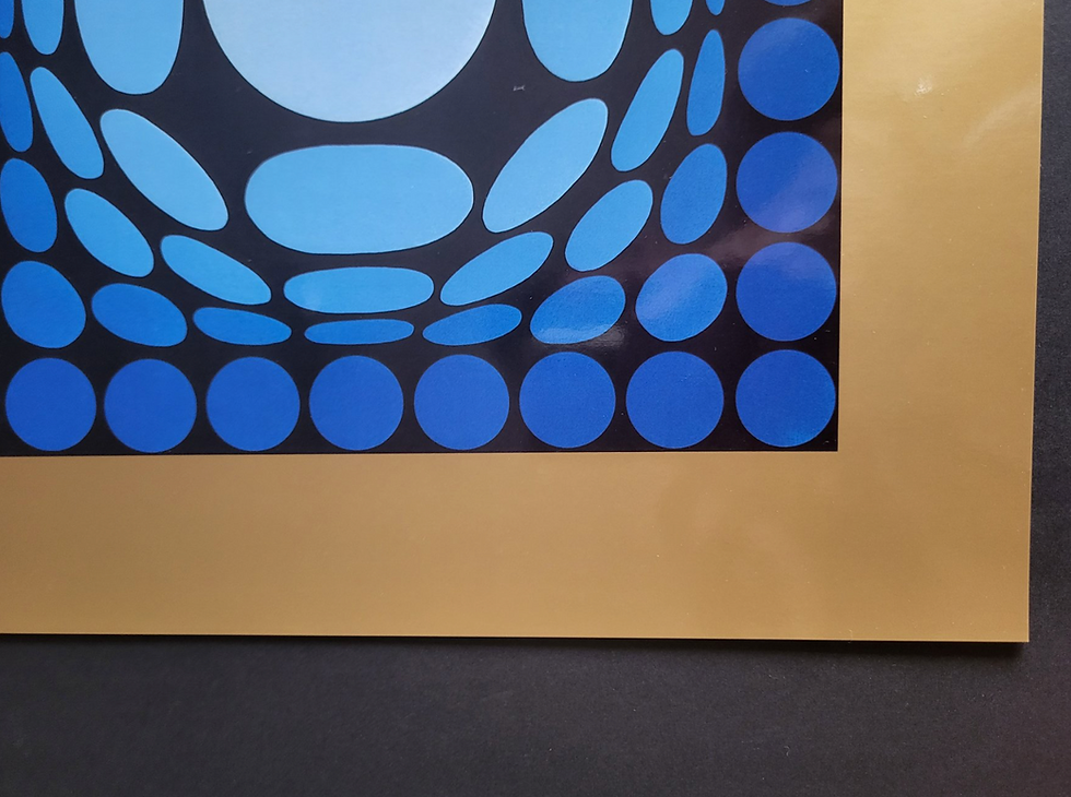 Miniature : Victor Vasarely (1906-1997) - VEGA-BI-ARCT, Vasarely (1973)