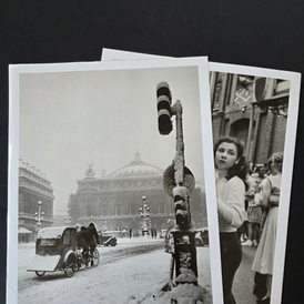 Robert Doisneau (1912–1994) - 2 tirages : "Rickshaw Taxi" et "Bal du 14 Juillet"