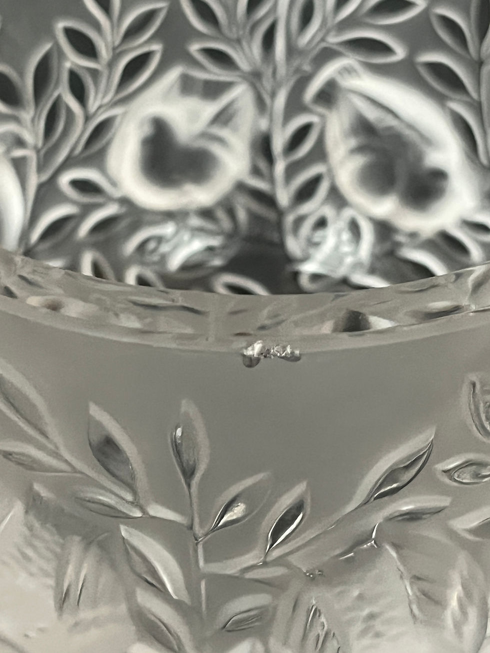 Miniature : Vase Lalique modèle"Elisabeth"