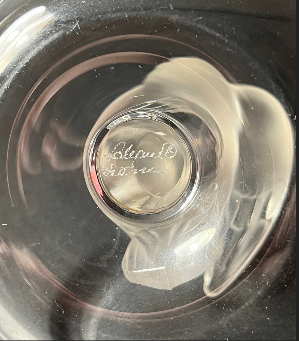 Thumbnail: Lalique “Dove” ring sizer signed “Lalique R France”