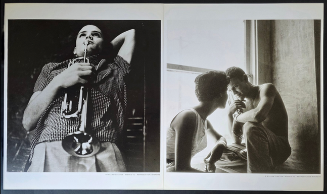 Chet Baker par William Claxton (1927-2008) - tirages rares et épuisés - Chet Baker et Helima, California 1955 - Portrait de Chet Baker 1954