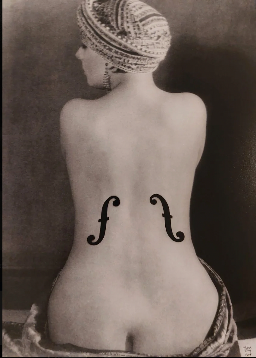 "Le violon d'Ingres" Man Ray édition limité Yellow korner