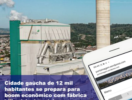 gigante chilena CMPC, irá abrigar uma megafábrica de celulose em Barra do Ribeiro, no Centro-Sul do Rio Grande do Sul