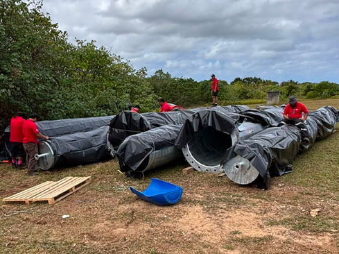 From Blueprint to Pacific Island Delivery: How Dracon Delivered a 30m Telecom Monopole Project from China — Design, Compliance, Inspection, and Site Arrival