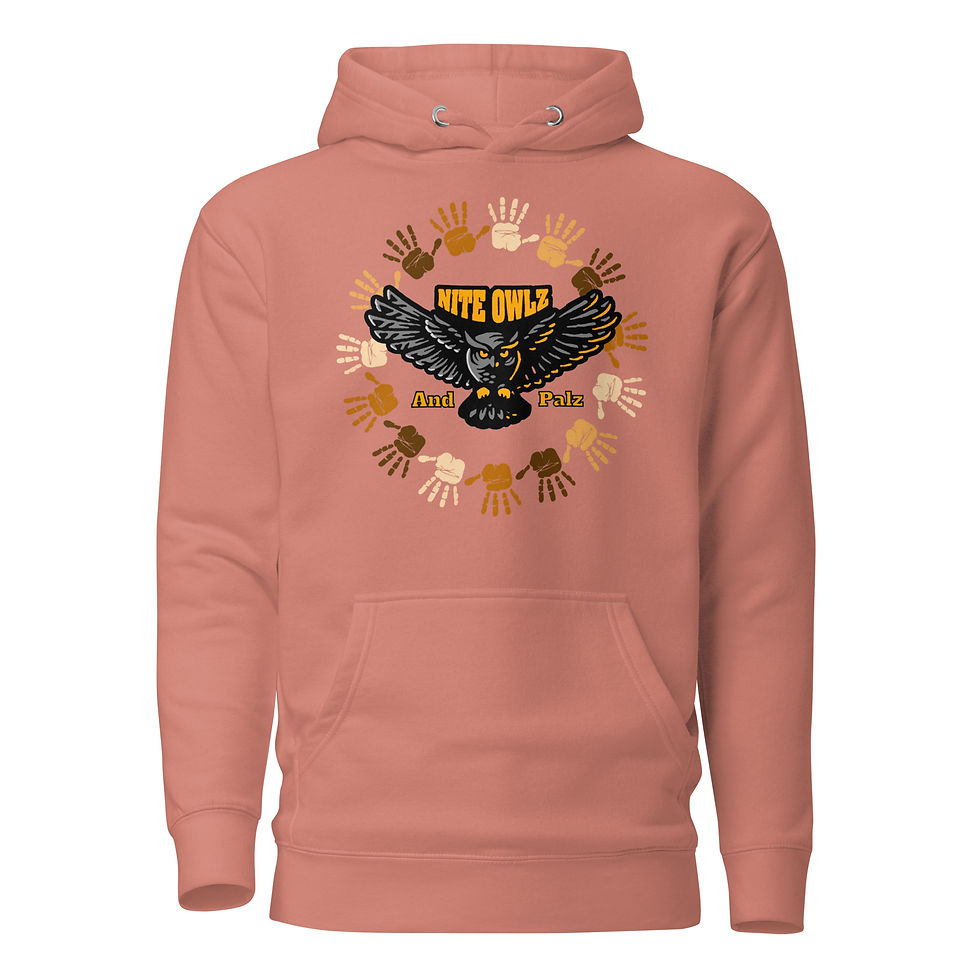 Thumbnail: NO8CO X Nite Owlz & Palz Sponsor long sleeve hoodie