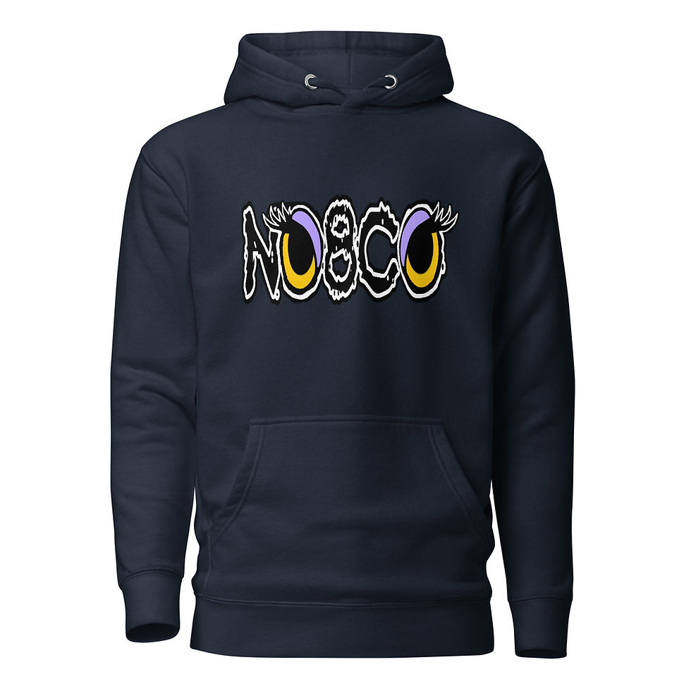 Thumbnail: Womens NO8CO Lash Owl  Lavender Long Sleeve Hoodie