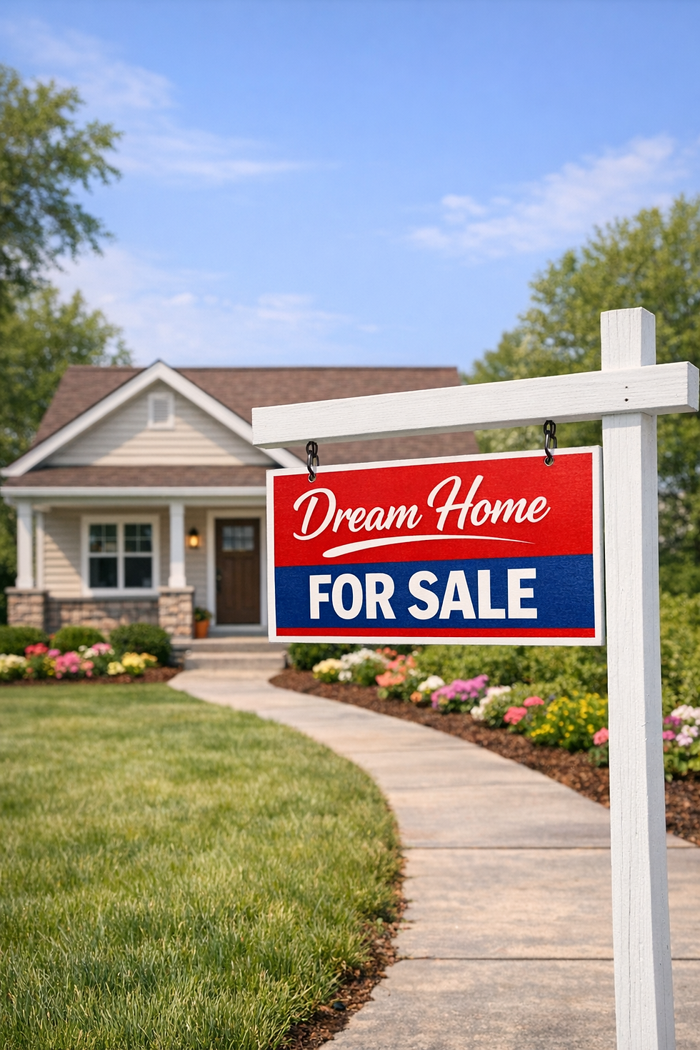 Dream Home with for sale sign.png