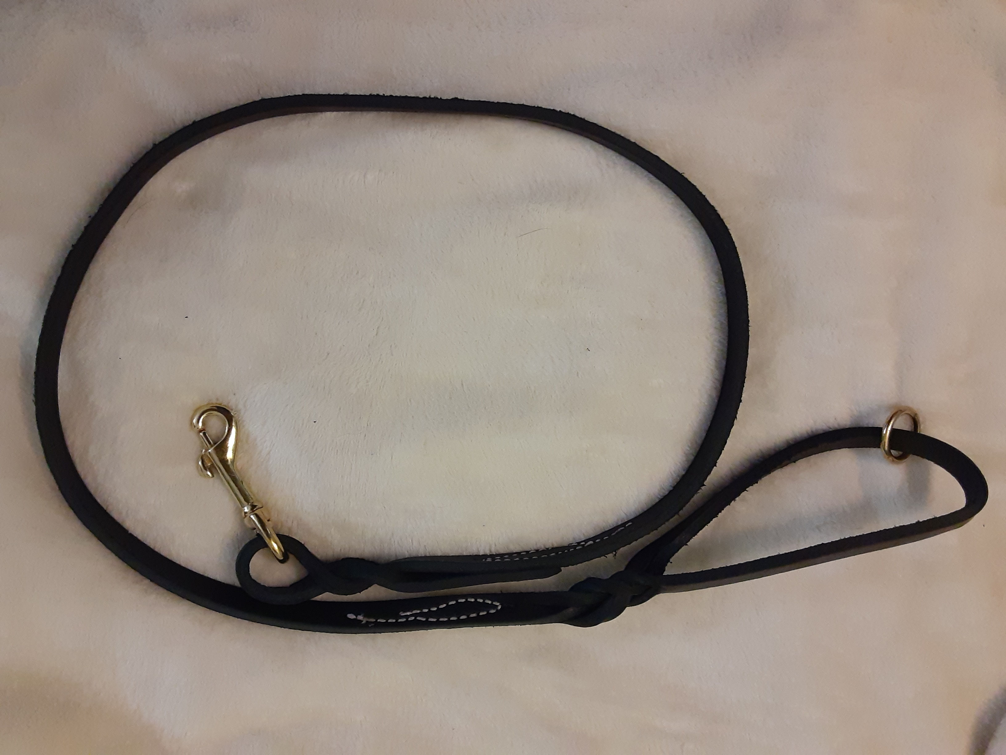 4' Handmade Leather Leash