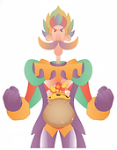 Joker avec bourse monnaie