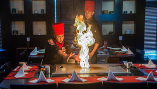Show culinar japonez la Benihana Bucuresti