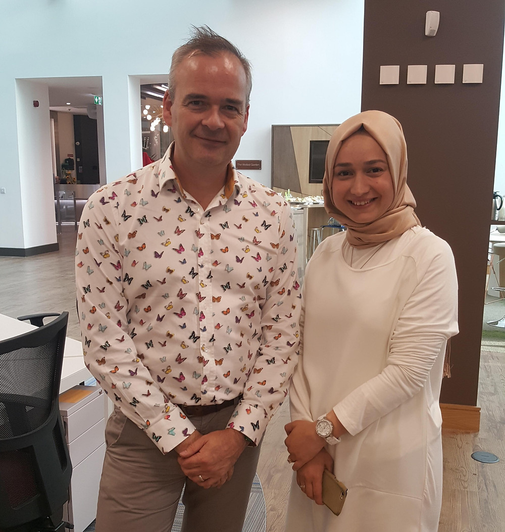 Mark with Furkan Karayel, founder of Diversein