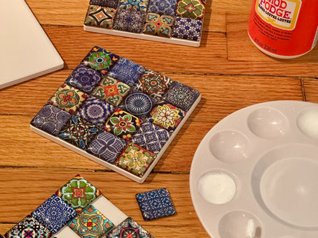 Easy DIY Tile Coasters