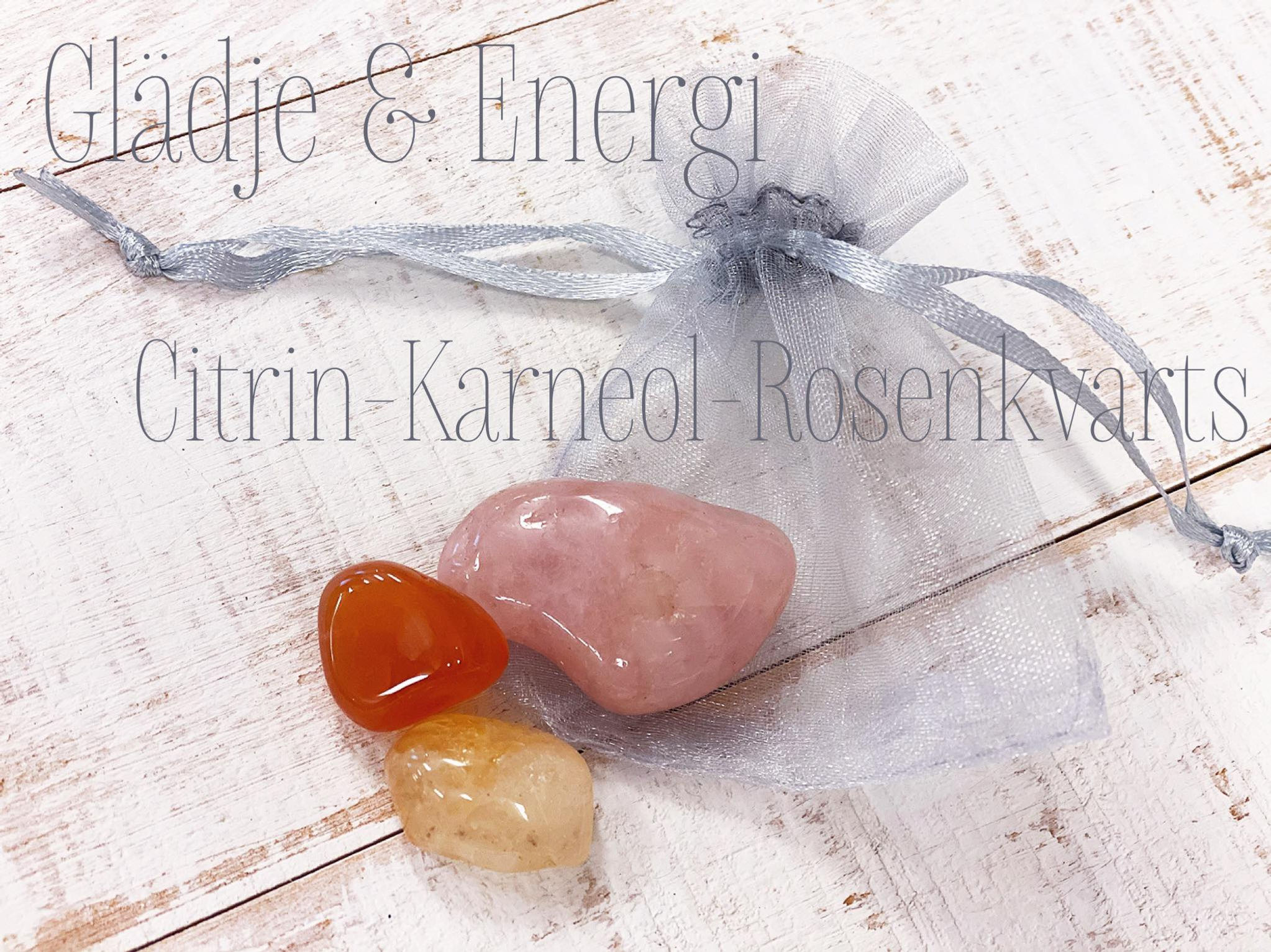 Kristallpaket - Glädje & Energi