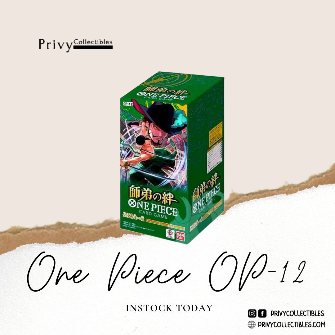 One Piece OP12 Booster Box OP-12 (Legacy of the Master)