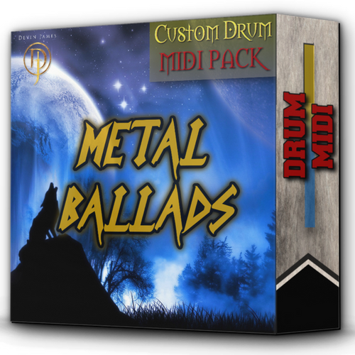 Metal Ballads Drum MIDI Pack Iron Stronghold