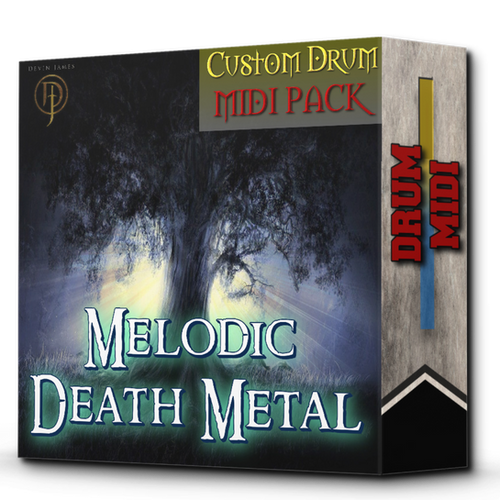 Melodic Death Metal Drum MIDI Pack Iron Stronghold